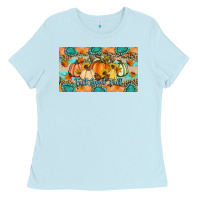 Baby Blue Fall Sweet Fall Ladies Tee - Artiststas