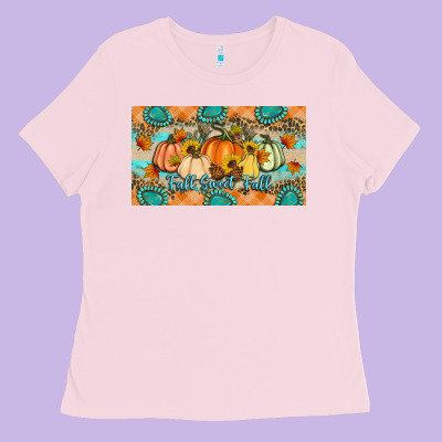 Fall Sweet Fall Ladies Tee Designed By Artiststas