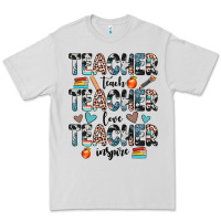 Dove Grey teacher teach love inspire Premium Tee - JahusDesignShop