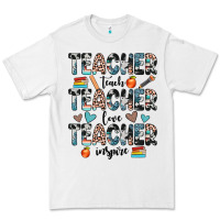 White teacher teach love inspire Premium Tee - JahusDesignShop