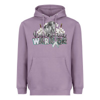 Lavender brain cancer warrior Heavyweight Hoodie - CowGirlArtShop