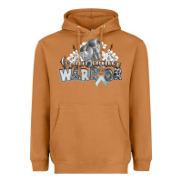 Meerkat brain cancer warrior Heavyweight Hoodie - CowGirlArtShop