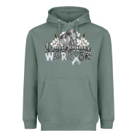Sage brain cancer warrior Heavyweight Hoodie - CowGirlArtShop