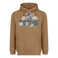 Toasted Coconut brain cancer warrior Heavyweight Hoodie - CowGirlArtShop