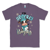 Lavender i'm udderly freezing baby cow Classic Tee - MaliasSmallBusiness