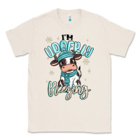 Natural i'm udderly freezing baby cow Classic Tee - MaliasSmallBusiness