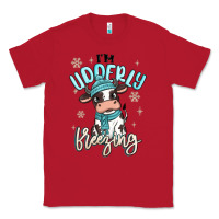 Red i'm udderly freezing baby cow Classic Tee - MaliasSmallBusiness