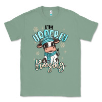 Sage i'm udderly freezing baby cow Classic Tee - MaliasSmallBusiness