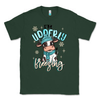 Sports Green i'm udderly freezing baby cow Classic Tee - MaliasSmallBusiness