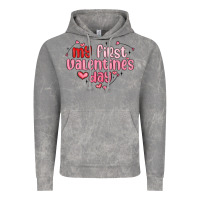 Cloud Rock my first valentines day Vintage Hoodie - MaliasSmallBusiness