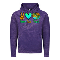 Cloud Purple peace love beach Vintage Hoodie - Jasminsmagicworld