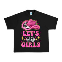 Black lets go girls Urban Heavy Tee - NancyCooperArtShop