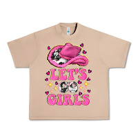 Burro lets go girls Urban Heavy Tee - NancyCooperArtShop