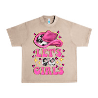 French Oak lets go girls Urban Heavy Tee - NancyCooperArtShop