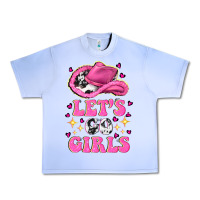 Grape Ice lets go girls Urban Heavy Tee - NancyCooperArtShop