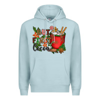 Blue Mist but first cocoa Premium Hoodie - CowGirlArtShop