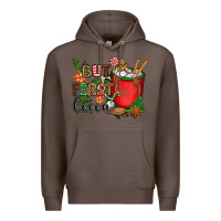 Coffee but first cocoa Premium Hoodie - CowGirlArtShop