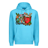 Ocean Blue but first cocoa Premium Hoodie - CowGirlArtShop