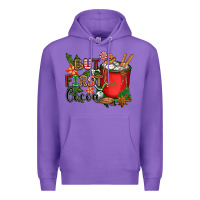 Purple but first cocoa Premium Hoodie - CowGirlArtShop