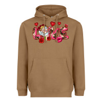 Toasted Coconut Love Valentine's Day Heavyweight Hoodie - HowdyJamesFarm