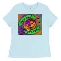 Baby Blue sorta sweet sorta spooky mousepad Ladies Tee - BundleAndBundleShop