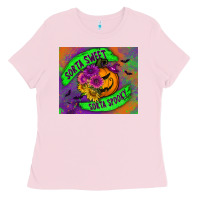 Bubblegum Pink sorta sweet sorta spooky mousepad Ladies Tee - BundleAndBundleShop