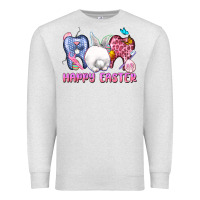 Oatmeal Heather Happy Easter Dental Easter Day Premium Sweatshirt - CowGirlArtShop