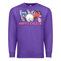 Purple Happy Easter Dental Easter Day Premium Sweatshirt - CowGirlArtShop