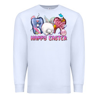 White Happy Easter Dental Easter Day Premium Sweatshirt - CowGirlArtShop