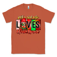Copper just a girl who loves christmas Classic Tee - CowhideDigitalArt