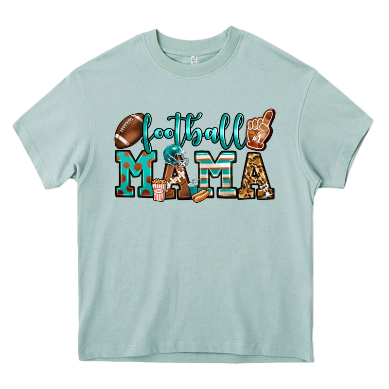 American Football Mama Heavy Core Tee by Jasminsmagicworld | Teevron