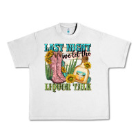 Lunar Rock last night we let the liquar talk Urban Heavy Tee - NancyCooperArtShop