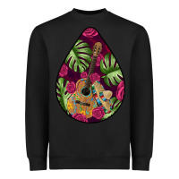 Black Hispanic Heritage Heavyweight Sweatshirt - BundleAndBundleShop