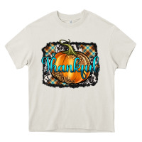 Cream Thankful Pumpkin Heavy Core Tee - Artiststas