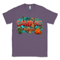 Lavender camping vibes Classic Tee - NancyCooperArtShop