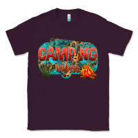 Plum camping vibes Classic Tee - NancyCooperArtShop