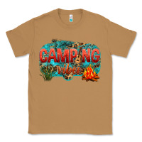 Toasted Coconut camping vibes Classic Tee - NancyCooperArtShop