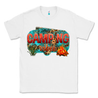 White camping vibes Classic Tee - NancyCooperArtShop