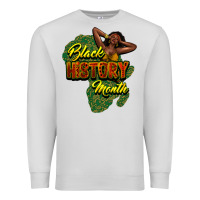 Dove Grey Black History Month Premium Sweatshirt - HowdyJamesFarm