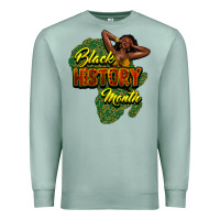 Seafoam Black History Month Premium Sweatshirt - HowdyJamesFarm
