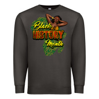 Smoke Black History Month Premium Sweatshirt - HowdyJamesFarm