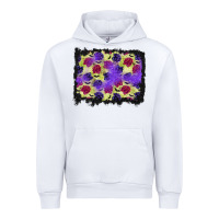 White halloween bat and roses background Urban Hoodie - BundleAndBundleShop
