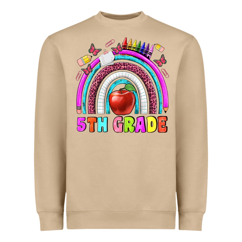 5 Th Grade Heavyweight Sweatshirt by BundleAndBundleShop | Teevron