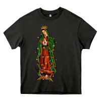 Asphalt christmas our lady of guadalupe Heavy Core Tee - JahusDesignShop