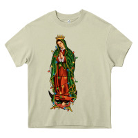 Mossy christmas our lady of guadalupe Heavy Core Tee - JahusDesignShop