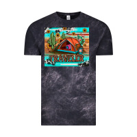 Cloud Black traveler tumbler Vintage Tee - JahusDesignShop