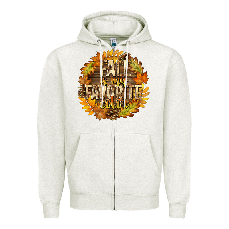 Fall Is My Favorite Color Zipper Hoodie by texasbilliewilder | Teevron