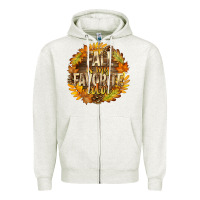 Oatmeal Heather Fall Is My Favorite Color Zipper Hoodie - texasbilliewilder