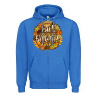 True Royal Fall Is My Favorite Color Zipper Hoodie - texasbilliewilder