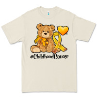 Bone childhood cancer and cancer ribbon Premium Tee - AdoDesignShop